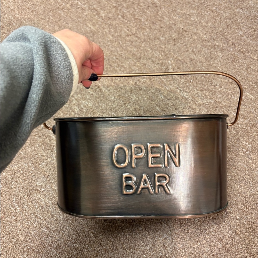 Metal Bar Utensils Holder